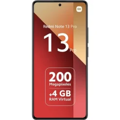 Smartphone/Móvil Xiaomi Redmi Note 13 Pro 6.6" 8GB 256GB 5G Negro