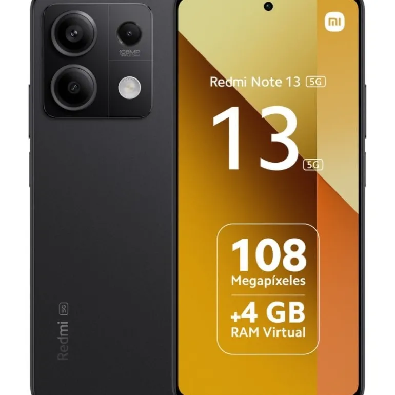 Smartphone/Móvil Xiaomi Redmi Note 13 6.67" 8GB 256GB 5G Negro