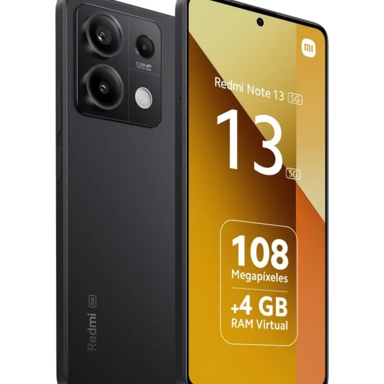 Smartphone/Móvil Xiaomi Redmi Note 13 6.67" 8GB 256GB 5G Negro