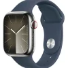 Smartwatch Apple Watch Series 9 41mm Caja Acero Plata Correa Deportiva Azul M/L