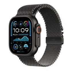 Smartwatch Apple Watch Ultra 2 2024 49mm GPS+Cell Caja Titanio Negro Pulsera Milanese Loop