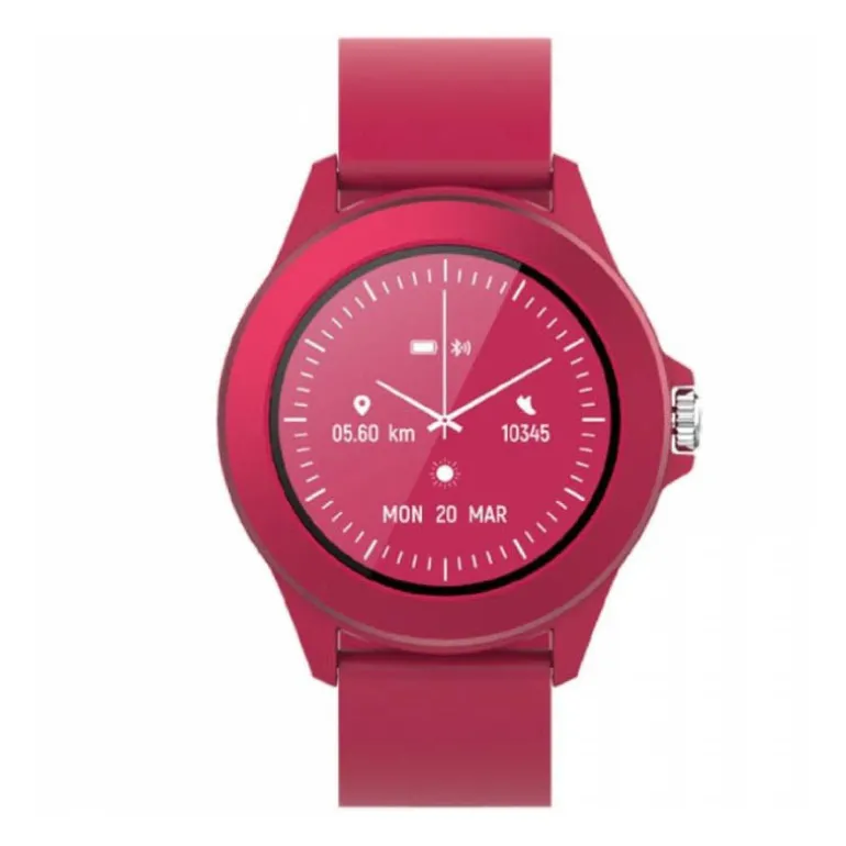 Smartwatch Forever Colorum CW-300 1.22" IPS Bluetooth 5.3 Magenta