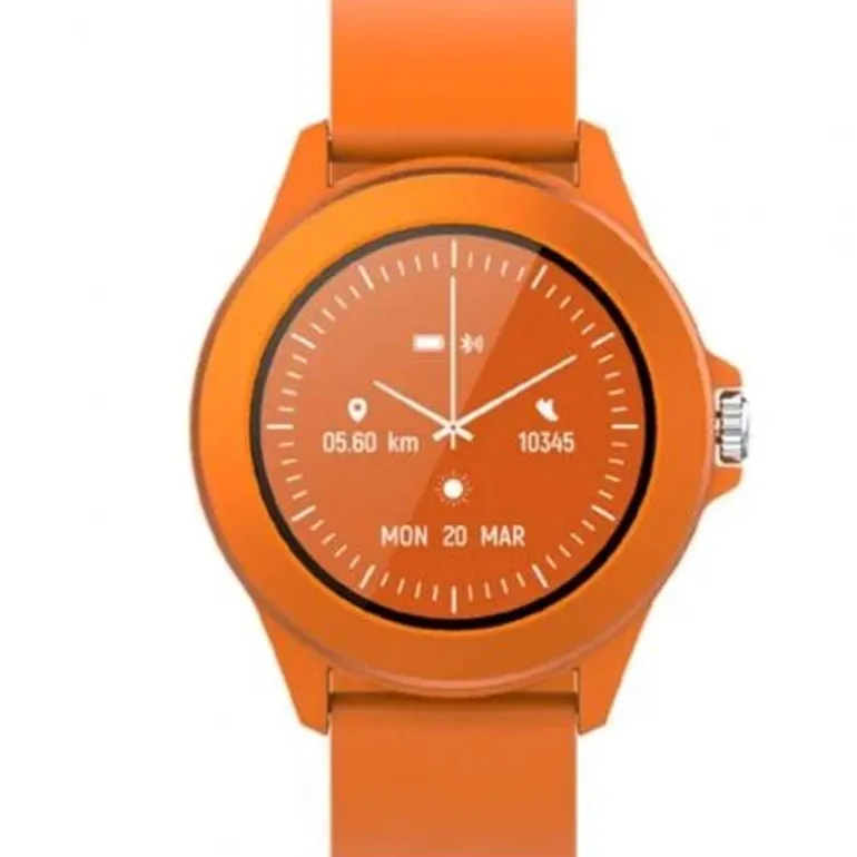 Smartwatch Forever Colorum CW-300 IPS Bluetooth 5.3 Naranja