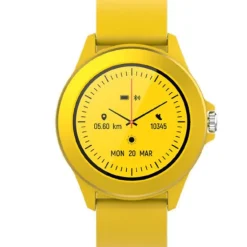 Smartwatch Forever Colorum CW-300 IPS Bluetooth 5.3 Amarillo