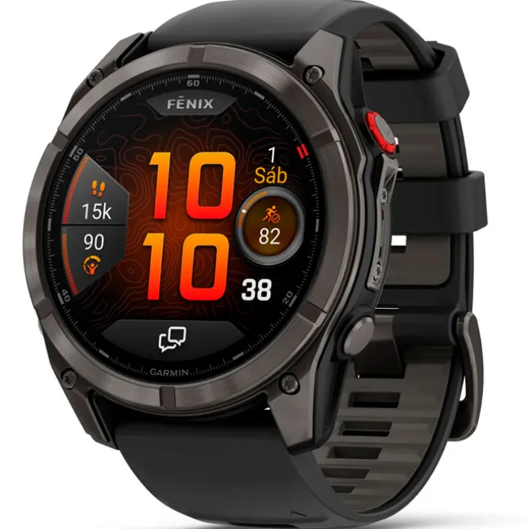 Smartwatch Garmin Fenix 8 Pro AMOLED 51mm Negro