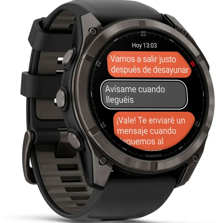 Smartwatch Garmin Fenix 8 Pro AMOLED 51mm Negro