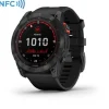 Smartwatch Garmin Fénix 7x Solar 1.4" Negro