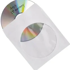 Sobres De Papel Verbatim Con Ventana Transparente Para CD/DVD 100u