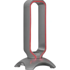 Soporte Auriculares Mars Gaming Soporte MHHX 2 en1 Grafito