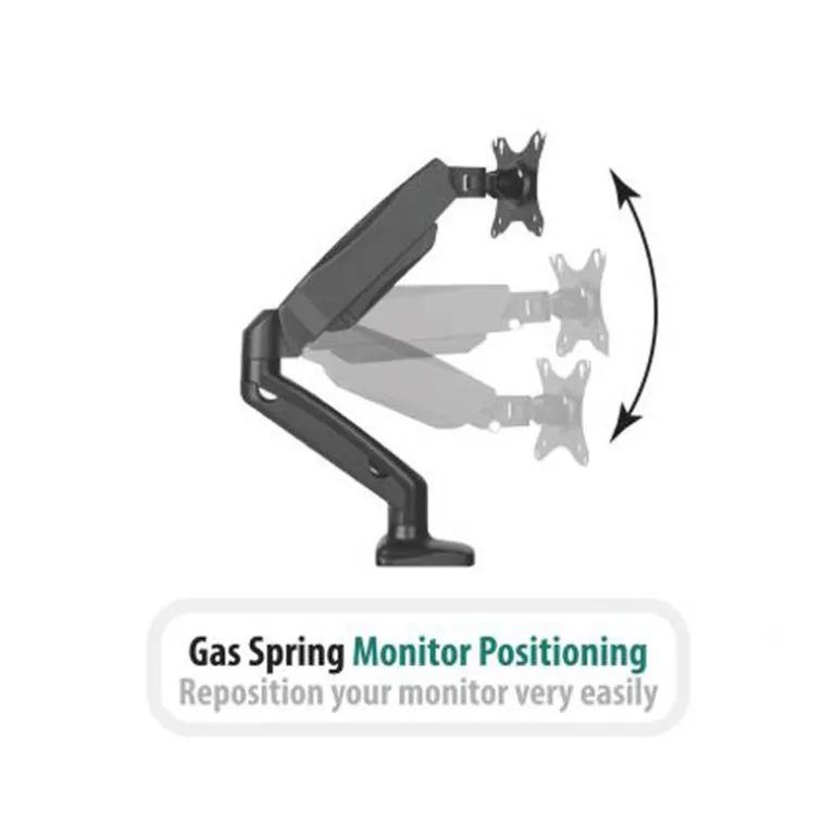 Soporte Ewent EW1516 Sobremesa Dual 13/27" USB/Audio
