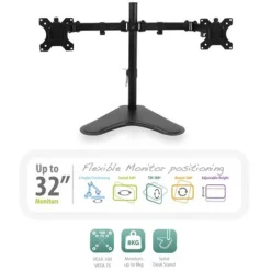 Soporte Ewent EW1536 Sobremesa Dual 32"
