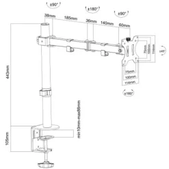 Soporte Ewent EW1510 Sobremesa 10/32