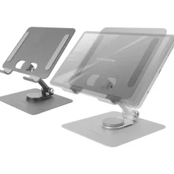 Soporte Mars Gaming MA-RST Para Tablets Y Convertibles 2 En 1 Hasta 13" Con Rotación 360