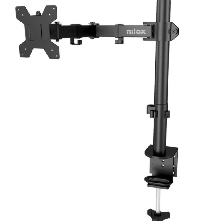 Soporte Monitor Nilox Brazo 1 Monitor Hasta 32" Negro