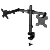 Soporte Monitor Nilox Brazo 2 Monitores Hasta 32" Negro