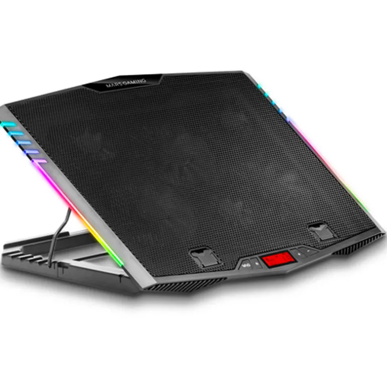 Soporte Portátil Mars Gaming MNBC5 Refrigerador Stand XL ARGB Hasta 17.3"