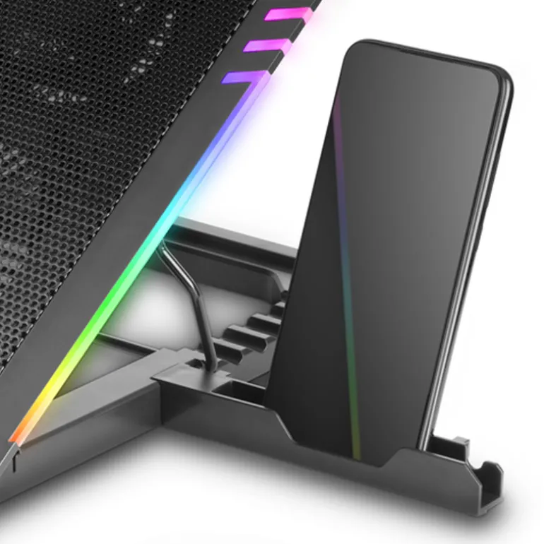 Soporte Portátil Mars Gaming MNBC5 Refrigerador Stand XL ARGB Hasta 17.3"