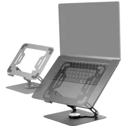 Soporte Portátil Mars Gaming MA-RSN Ergonómico Con Rotación 360 Hasta 17" Blanco