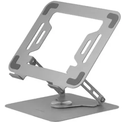 Soporte Portátil Mars Gaming MA-RSN Ergonómico Con Rotación 360 Hasta 17" Blanco