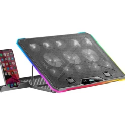 Soporte Portátil Mars Gaming MNBC13 Refrigerador Stand RGB Hasta 17"