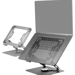 Soporte Portátil Mars Gaming MA-RSN Ergonómico Con Rotación 360 Hasta 17" Negro