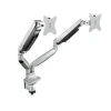 Soporte Tooq DB3132TNR-S Sobremesa Dual 13/32"