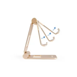 Soporte TooQ Keops Dorado