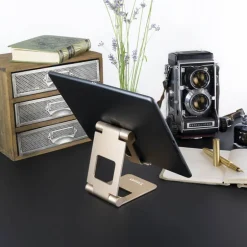 Soporte TooQ Keops Dorado