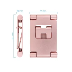 Soporte   TooQ Keops Rosa