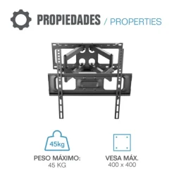 Soporte TV Iggual SPTV03 36-70 50Kg Pared Full
