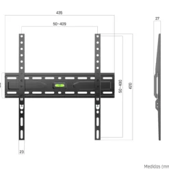 Soporte TV iggual SPTV11-L De Pared Fijo 21