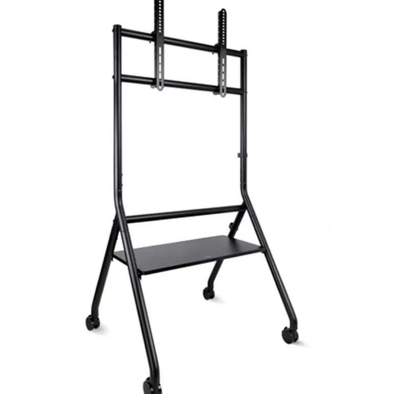 Soporte TV TooQ iDREAMS FS20206 De Suelo Con Ruedas Nivelable 37-86" Hasta 80kg Negro