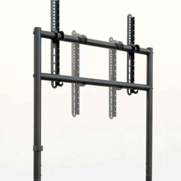 Soporte TV TooQ iDREAMS FS20206 De Suelo Con Ruedas Nivelable 37-86" Hasta 80kg Negro