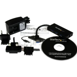 StarTech 3 Puertos USB 3.0 + 1 Red Ethernet Gigabit - HUB