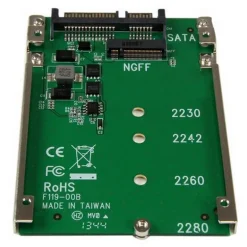 StarTech Adaptador Conversor SSD M.2 NGFF a SATA de 2.5" - Adaptador Disco Duro