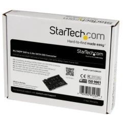 StarTech Adaptador Conversor SSD M.2 NGFF a SATA de 2.5