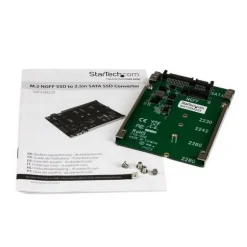 StarTech Adaptador Conversor SSD M.2 NGFF a SATA de 2.5