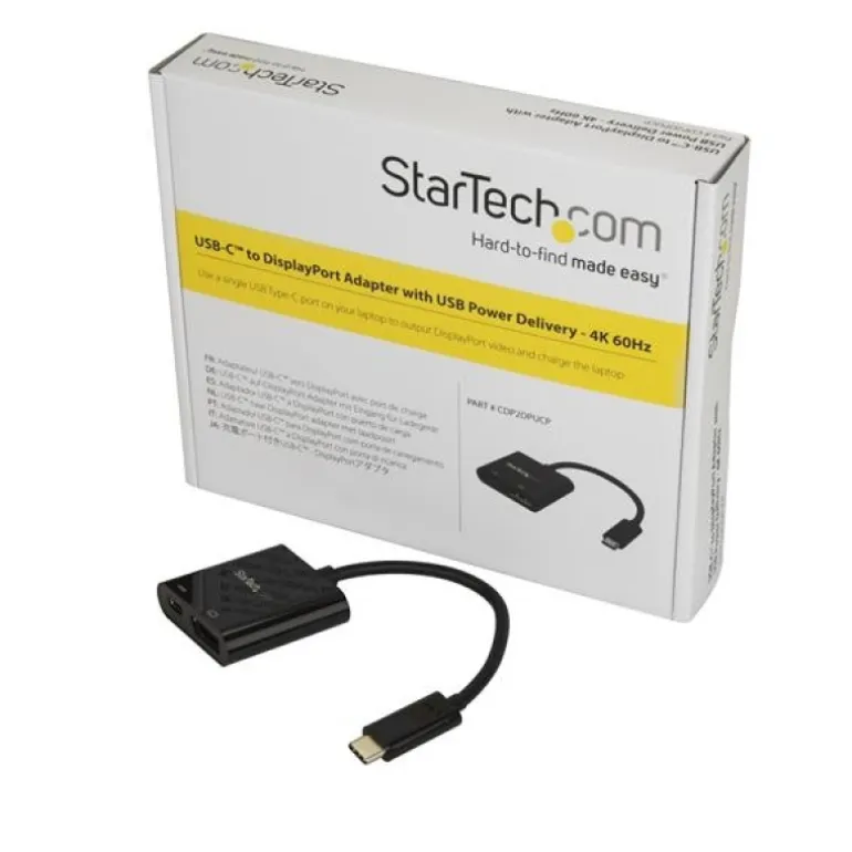 Startech Adaptador Externo USB-C a DisplayPort - Adaptador Gráfico