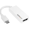 Startech Adaptador USB 3.1 Type C a HDMI Blanco - Adaptador
