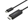 Startech Adaptador USB-C a HDMI 4K 60Hz 1m Negro - Cable USB