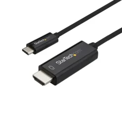 Startech Adaptador USB-C a HDMI 4K 60Hz 1m Negro - Cable USB