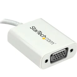 Startech Adaptador USB-C a VGA Blanco - Adaptador
