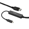 Startech Adaptador USB-C a DisplayPort 4K 60Hz 3m Negro - Cable USB