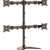 Startech Base Ajustable VESA 4 Monitores Hasta 27" - Soporte Monitor