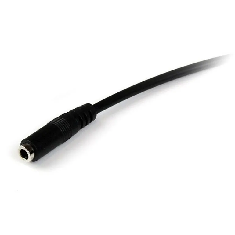 Startech Cable Alargador de Auriculares Minijack Macho/Hembra 2m - Cable Audio/Vídeo