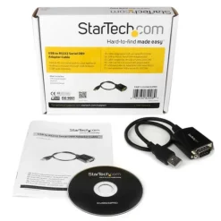 Startech Cable USB a Puerto Serie Serial RS232 DB9 - Cable USB