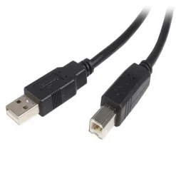 StarTech Cable USB Para Impresora 1x USB A Macho 1x USB B Macho 5m - Cable USB