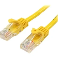 StarTech Cat5e RJ45 Sin Enganche 2m C5e Amarillo - Cable Red