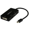Startech Conversor Mini DisplayPort a VGA DVI o HDMI - Adaptador