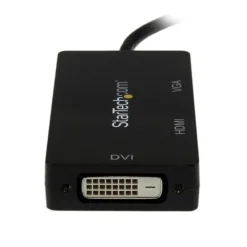 Startech Conversor Mini DisplayPort a VGA DVI o HDMI - Adaptador